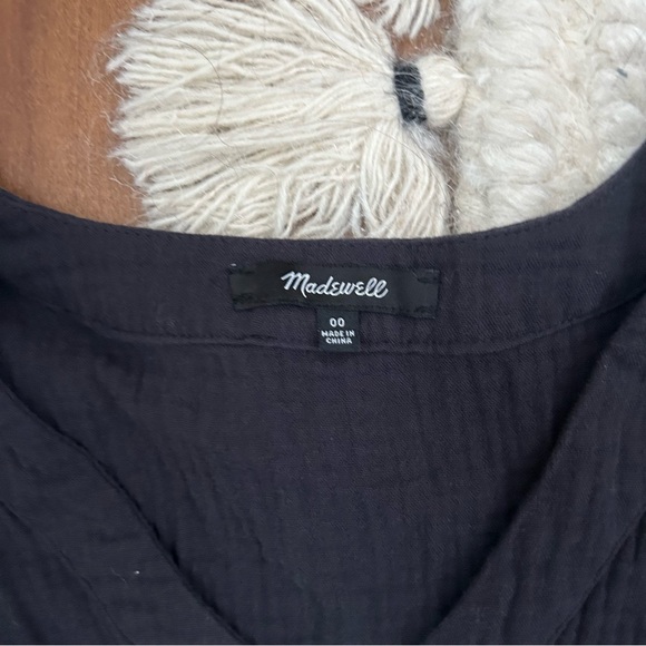 Madewell Lightspun Colette Mini Dress - Size 00 - Picture 3 of 4